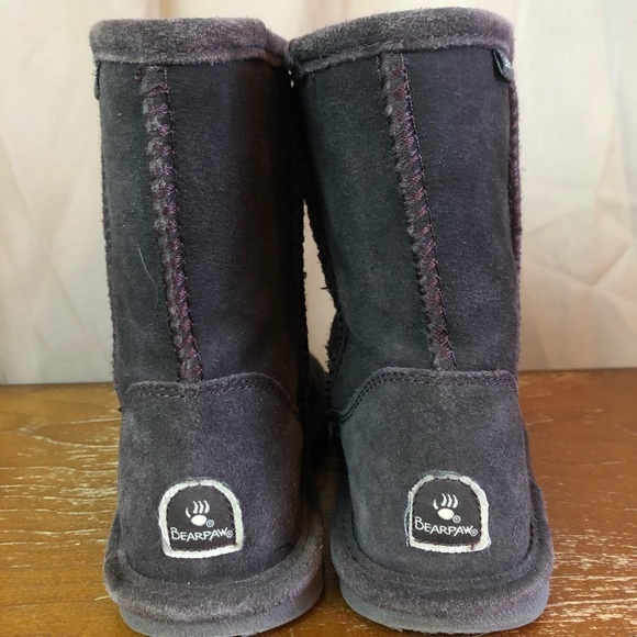 BearPaw Dark Grey Low Cut Boots - Picture 3 of 7